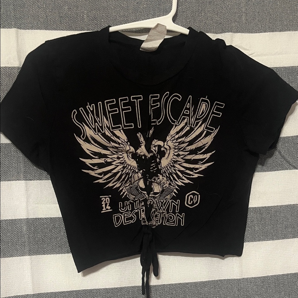 Windsor Black Graphic Kids Tee